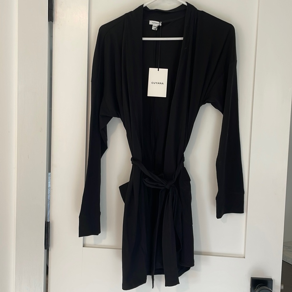 BNWT Cuyana Organic Pima Cotton Robe size S/M